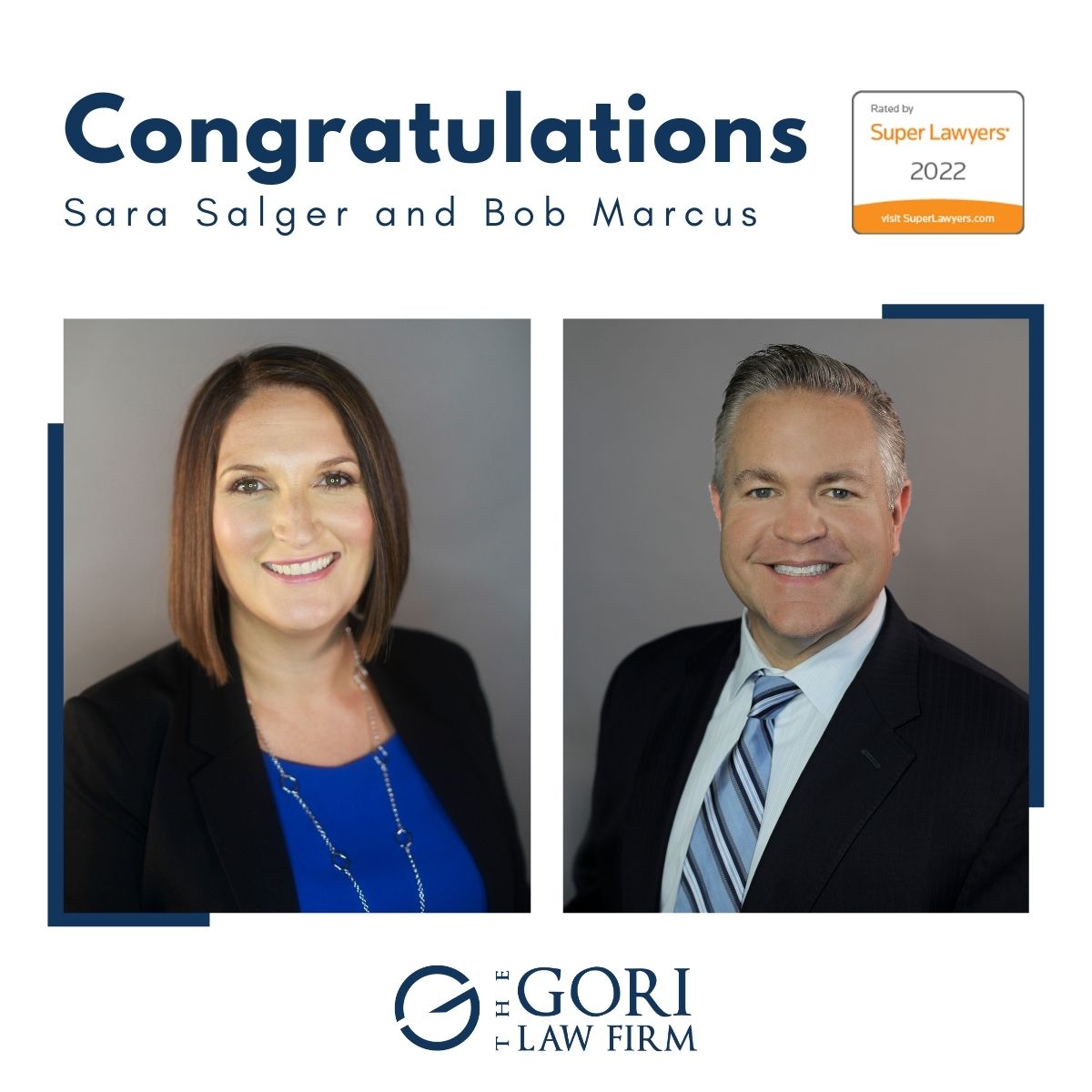 Sara Salger and Bob Marcus Congratulations