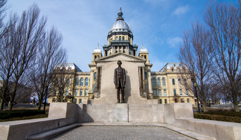 Illinois State Capitol in Springfield, IL