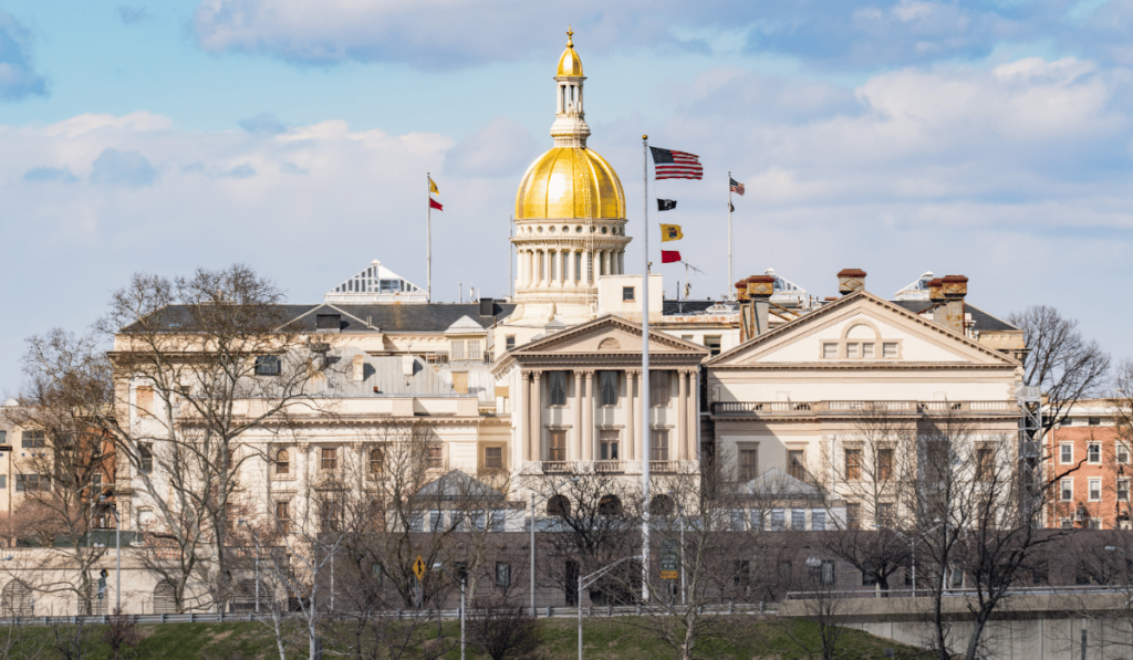 New Jersey State Capitol Building in Trenton, NJ