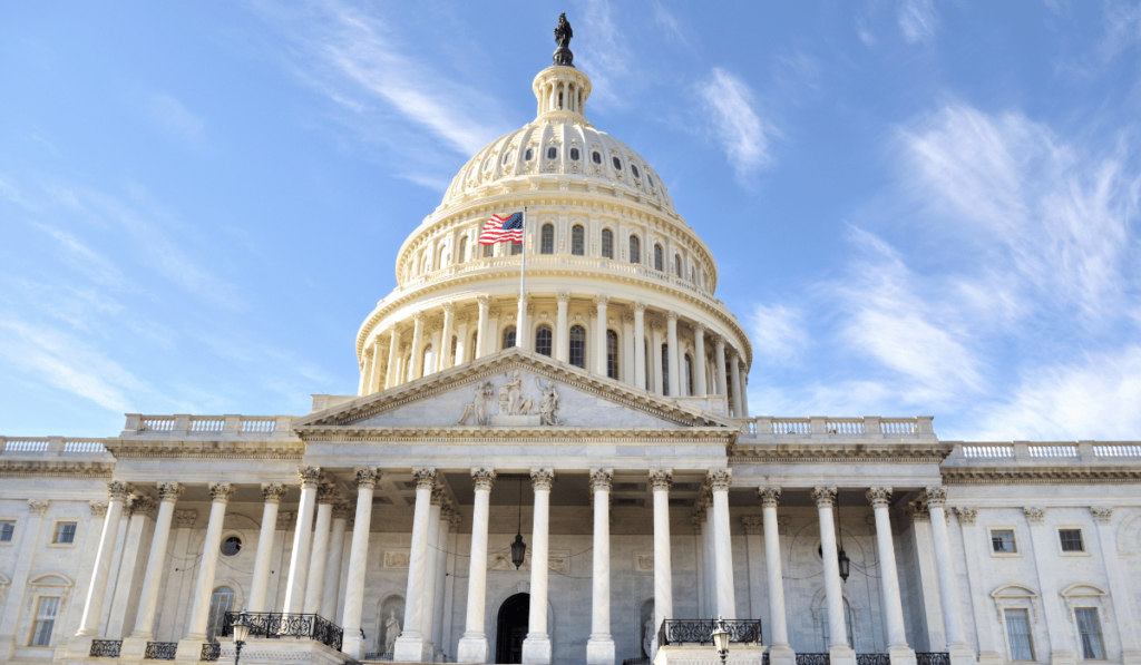 Capitol Hill Building in Washington D.C.