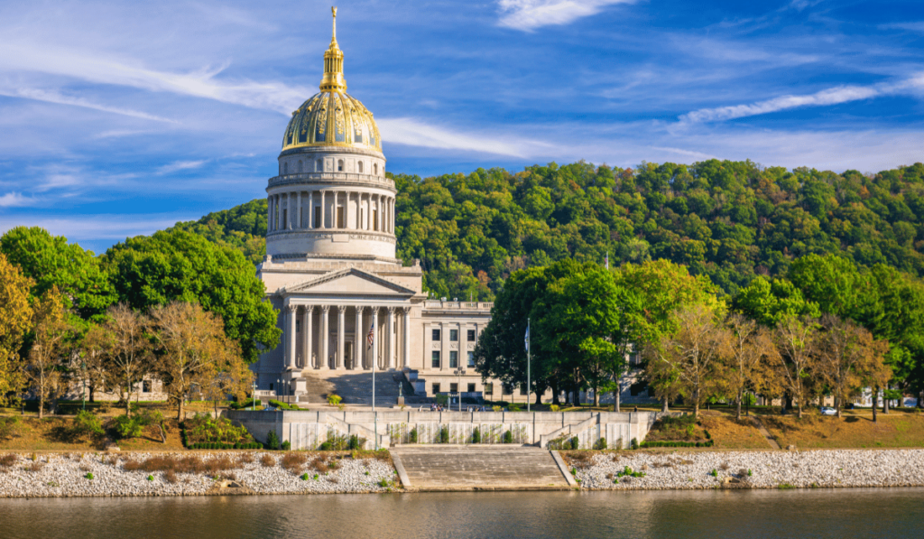 West Virginia State Capitol Building in Charleston, WV