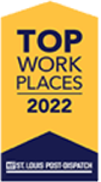 Top work places 2021 badge