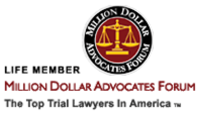 Million Dollar Advocates forum badge