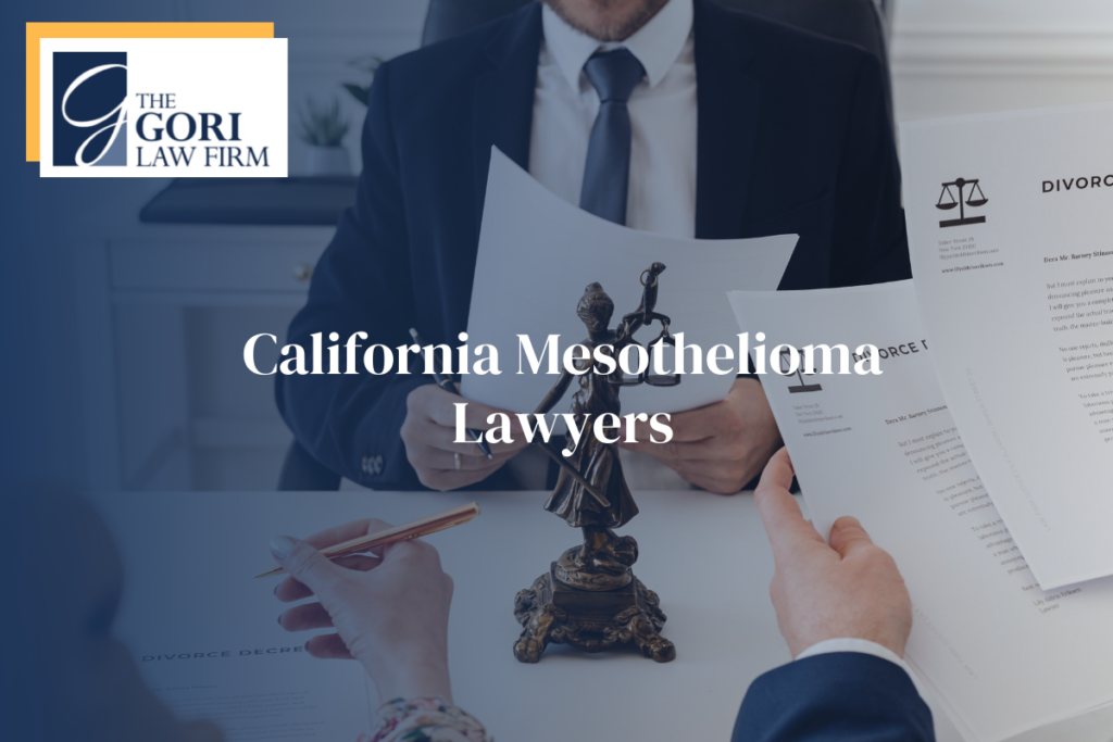 California Mesothelioma Lawyers
