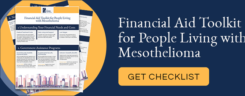 Daily Living Tips for People With Mesothelioma: Get the Checklist provided by The Gori Law Firm You Mesothelioma Lawyers and Asbestos Exposure Attorneys